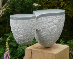 2019 - luchtspiegeling 3 - marmer -  40x17,5x20,5cm